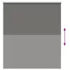  redőny Blackout 120x150 cm szövetszélesség 116,6 cm poliészter