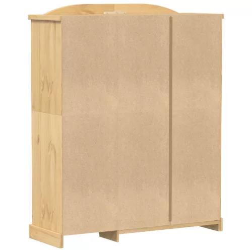  Corona tömör fenyőfa ruhásszekrény 151,5 x 52 x 186 cm