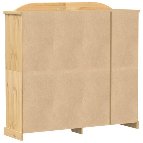  Corona tömör fenyőfa ruhásszekrény 194 x 52 x 186 cm