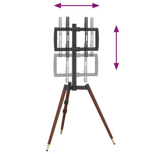  háromlábú TV-tartó 37-65" képernyőhöz max VESA 400x400mm 40 kg"