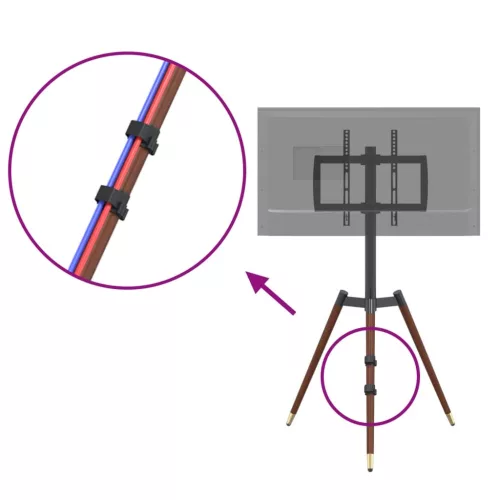  háromlábú TV-tartó 37-65" képernyőhöz max VESA 400x400mm 40 kg"