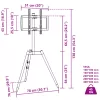  háromlábú TV-tartó 37-65" képernyőhöz max VESA 400x400mm 40 kg"