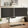  kétkaros monitorállvány max 27 képernyőhöz os gázrugó 20kg"