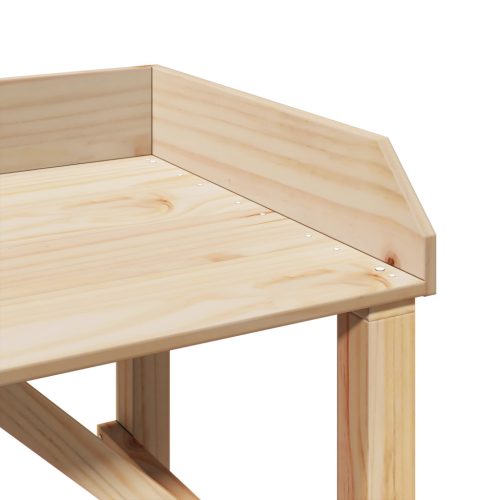  Kerti Ültető Asztal 75x40x90 cm Tömör Fenyő