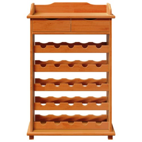  Borpolc 90x60x30 cm Szilárd Fenyőből