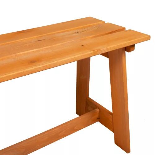  Kültéri Pad Akác 119x35x47 cm Tömör Fa Fenyő