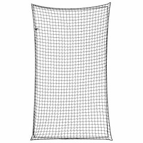    fekete polipropilén utánfutóháló elasztikus kötéllel 2,1x1,25 m