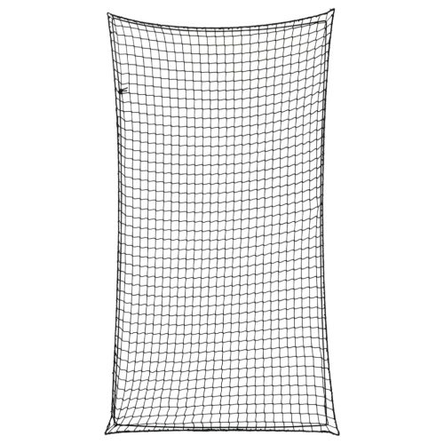  fekete polipropilén utánfutóháló elasztikus kötéllel 3 x 1,65 m