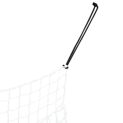  2 db négyszögletű fehér PP szénaháló 90 x 60 cm