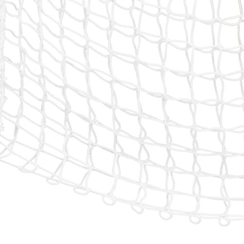  2 db négyszögletű fehér PP szénaháló 90 x 60 cm