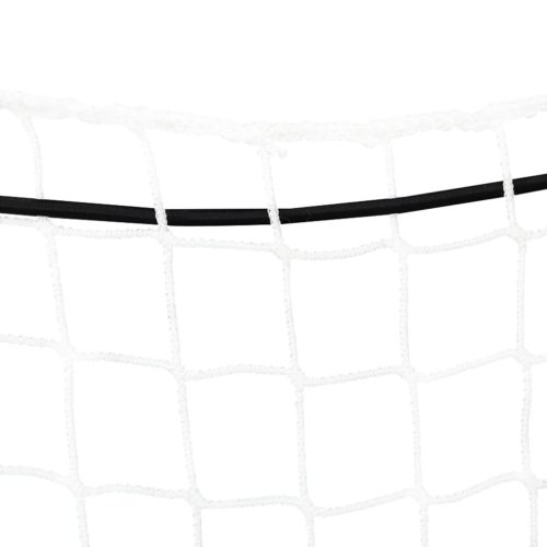  2 db kerek fehér PP szénaháló 75 x 75 cm