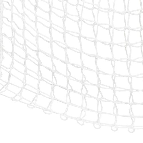  2 db kerek fehér PP szénaháló 75 x 75 cm