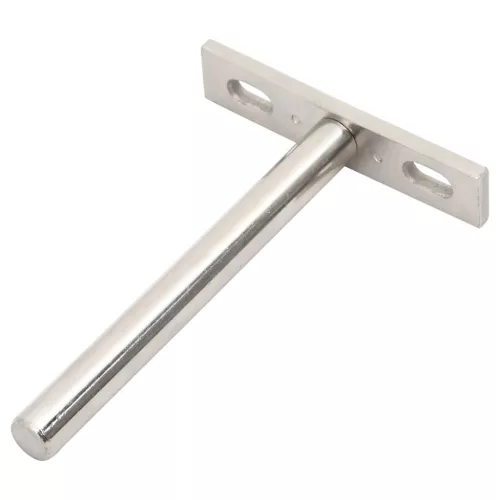  12db szénacél lebegő polckonzolok láthatatlan Ø10x100 mm