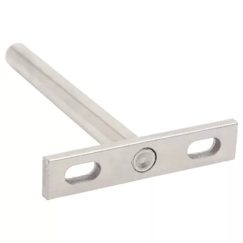  12db szénacél lebegő polckonzolok láthatatlan Ø10x100 mm