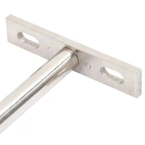  12db szénacél lebegő polckonzolok láthatatlan Ø10x150 mm