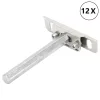  12db szénacél lebegő polckonzolok láthatatlan Ø12x100 mm
