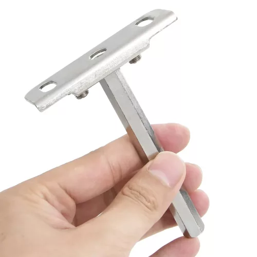  12db szénacél lebegő polckonzolok láthatatlan Ø12x100 mm