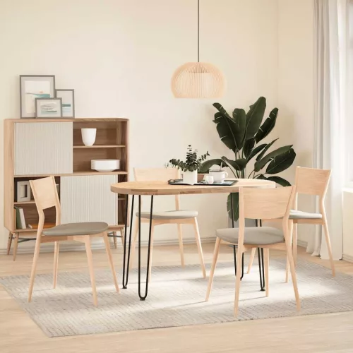  4 db-os hajtűlábak konzolasztalhoz, 72 cm, tömör acél, fekete