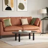  4 db fekete acél dohányzóasztal láb 30-32 cm