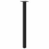  4 db fekete acél konzolasztal láb 72-74 cm