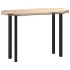  4 db fekete acél konzolasztal láb 72-74 cm