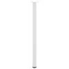  4 db fehér acél konzolasztal láb 72-74 cm