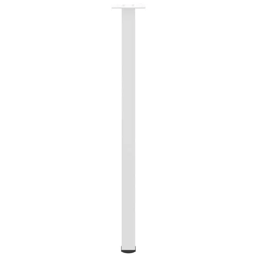  4 db fehér acél konzolasztal láb 72-74 cm