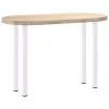  4 db fehér acél konzolasztal láb 72-74 cm