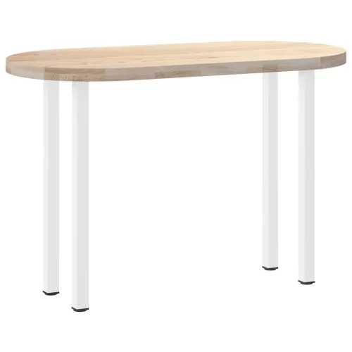  4 db fehér acél konzolasztal láb 72-74 cm