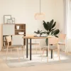  4 db antracitszürke acél konzolasztal láb 72-74 cm