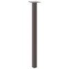  4 db natúr acél konzolasztal láb 72-74 cm acél