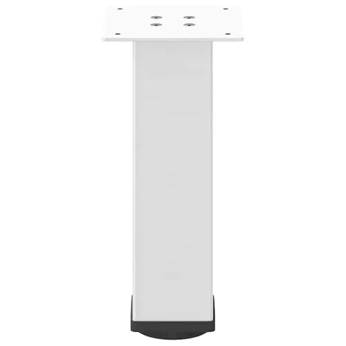  4 db fehér dohányzóasztal láb 30-32 cm acél