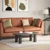  4 db antracitszürke acél dohányzóasztal láb 30-32 cm