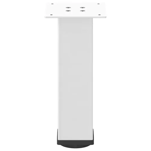  4 db fehér dohányzóasztal láb 42-44 cm acél