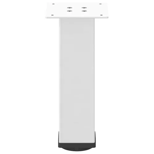  4 db fehér dohányzóasztal láb 42-44 cm acél