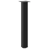  4 db fekete acél konzolasztal láb 72-74 cm