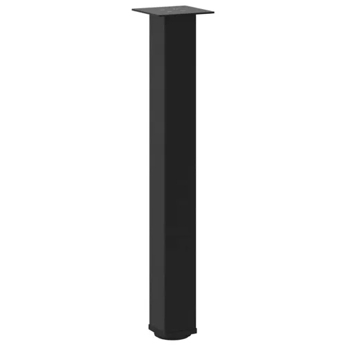  4 db fekete acél konzolasztal láb 72-74 cm