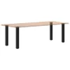  4 db fekete acél konzolasztal láb 72-74 cm