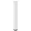  4 db fehér acél konzolasztal láb 72-74 cm