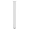  4 db fehér acél konzolasztal láb 72-74 cm
