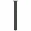 4 db antracitszürke acél konzolasztal láb 72-74 cm