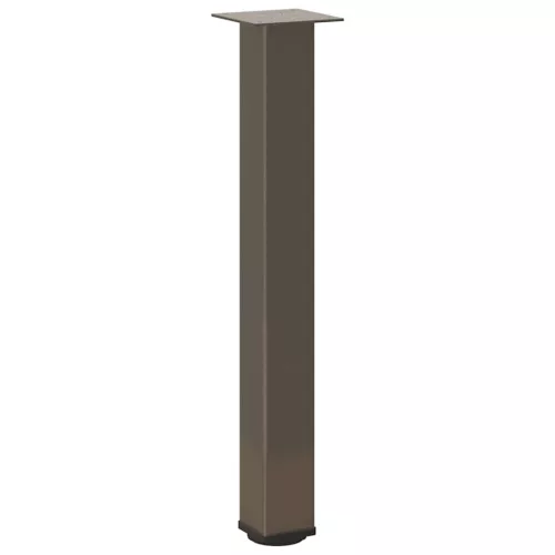  4 db natúr acél konzolasztal láb 72-74 cm acél