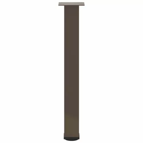  4 db natúr acél konzolasztal láb 72-74 cm acél