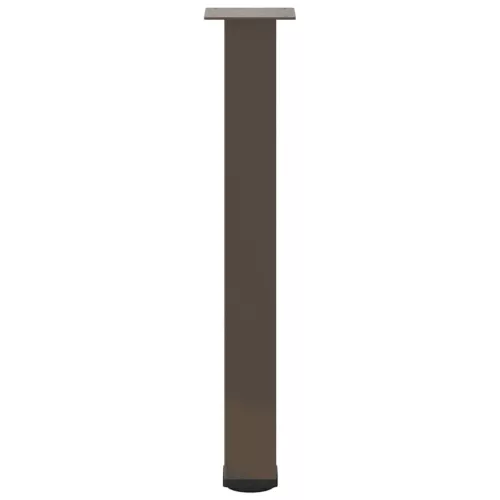  4 db natúr acél konzolasztal láb 72-74 cm acél