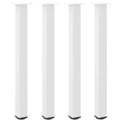  4 db fehér bárasztal láb 90-92 cm acél