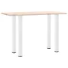  4 db fehér bárasztal láb 90-92 cm acél