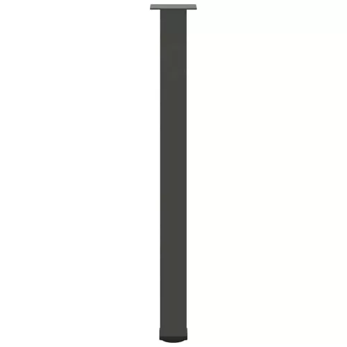  4 db antracitszürke acél bárasztalláb 90-92 cm