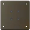  4 db natúr acél bárasztalláb 90-92 cm