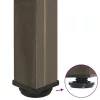  4 db natúr acél bárasztalláb 90-92 cm