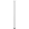 4 db fehér bárasztal láb 100-102 cm acél